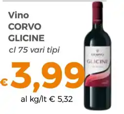 Tocal Vino Corvo Glicine offerta