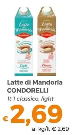 Tocal Latte di Mandorla Condorelli offerta