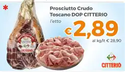 Tocal Prosciutto Crudo Toscano DOP Citterio offerta
