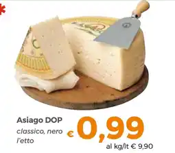 Tocal Asiago DOP classico, nero offerta