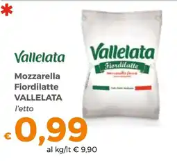 Tocal Mozzarella Fiordilatte Vallelata offerta