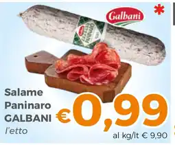 Tocal Salame Paninaro Galbani offerta