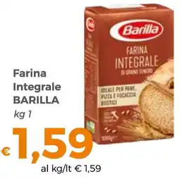 Tocal Farina Integrale Barilla offerta