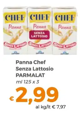 Tocal Panna Chef Senza Lattosio Parmalat offerta