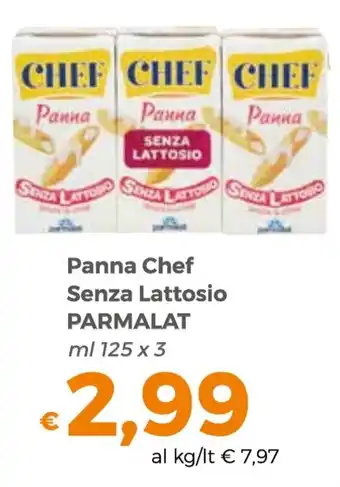 Tocal Panna Chef Senza Lattosio Parmalat offerta