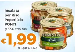 Tocal Insalata per Riso Peperlizia Ponti offerta