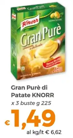 Tocal Gran Purè di Patate KNORR offerta