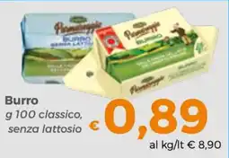 Tocal Burro classico senza lattosio offerta