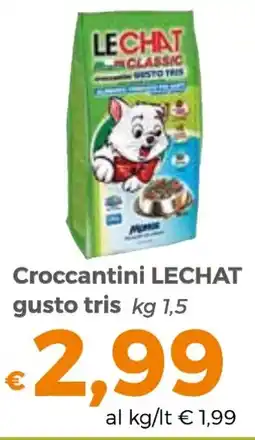 Tocal Croccantini LECHAT gusto tris offerta