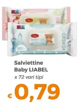 Tocal Salviettine Baby LIABEL offerta