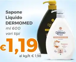 Tocal Sapone Liquido DERMOMED offerta