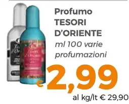 Tocal Profumo TESORI D'ORIENTE offerta