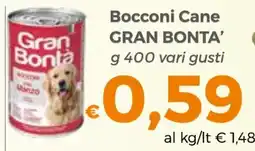 Tocal Bocconi Cane Gran Bonta' offerta