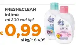 Tocal Fresh&clean intimo offerta