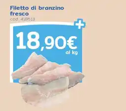 C+C Italmarket Filetto di branzino fresco offerta