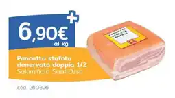 C+C Italmarket Pancetta stufata denervata doppia Salumificio Sant'Orso offerta