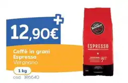 C+C Italmarket Caffè in grani Espresso Vergnano offerta