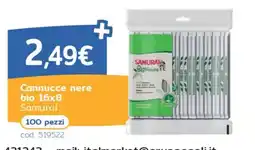 C+C Italmarket Cannucce nere bio Samurai offerta