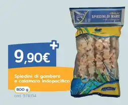 C+C Italmarket Spiedini di gambero e calamaro indopacifico offerta