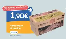 C+C Italmarket Hamburger di bovino offerta
