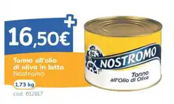 C+C Italmarket Tonno all'olio di oliva Nostromo offerta