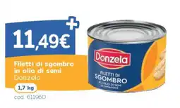 C+C Italmarket Filetti di sgombro Donzela offerta