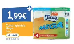 C+C Italmarket Carta igienica Mega Foxy offerta