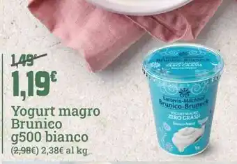 Yogurt magro Brunico