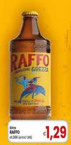 Famila Superstore Birra RAFFO offerta