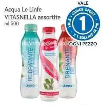Acqua Le Linfe VITASNELLA assortite
