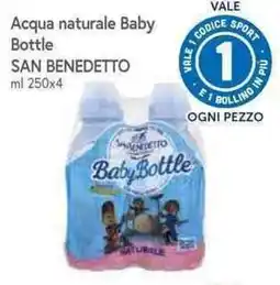 Famila Superstore Acqua naturale Baby Bottle San Benedetto offerta