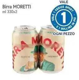 Famila Superstore Birra MORETTI offerta