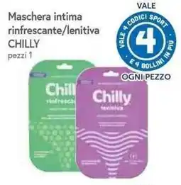 Famila Superstore Maschera intima rinfrescante/lenitiva Chilly offerta