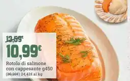 Banco Fresco Rotolo di salmone con cappesante offerta