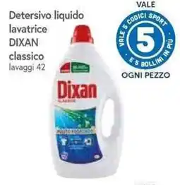 Famila Superstore Detersivo liquido lavatrice DIXAN classico offerta