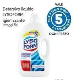 Famila Superstore Detersivo liquido igienizzante LYSOFORM offerta