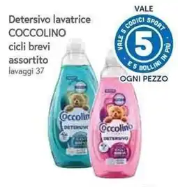 Famila Superstore Detersivo lavatrice Coccolino offerta
