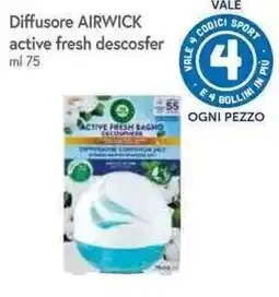 Famila Superstore Diffusore AIRWICK active fresh descosfer offerta