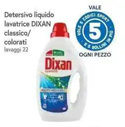 Famila Superstore Detersivo liquido lavatrice DIXAN classico offerta