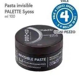 Famila Superstore Pasta invisibile Palette Syoss offerta