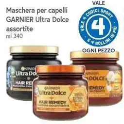 Famila Superstore Maschera per capelli Garnier Ultra Dolce offerta