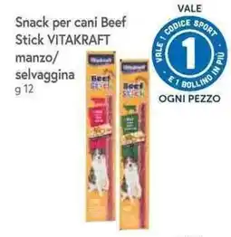 Famila Superstore Snack per cani Beef Stick VITAKRAFT offerta