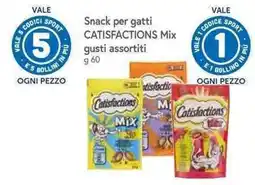 Famila Superstore Snack per gatti Catisfactions Mix offerta