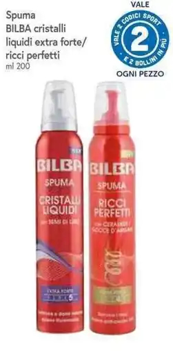 Famila Superstore Spuma Bilba cristalli liquidi extra forte offerta