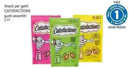 Famila Superstore Snack per gatti Catisfactions offerta