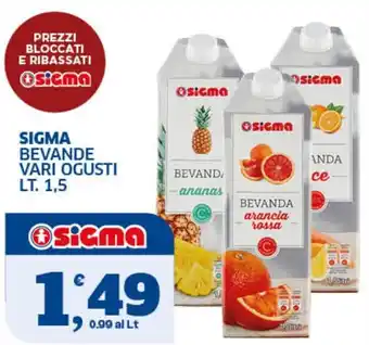 Sigma bevande vari gusti