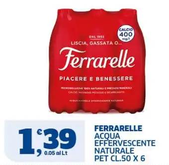 Ferrarelle acqua effervescente naturale