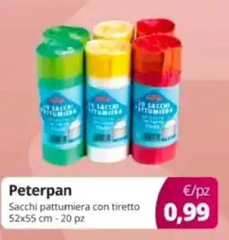 Prodet Peterpan Sacchi pattumiera con tiro offerta