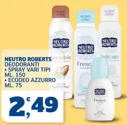 Il Punto Sigma Neutro Roberts deodoranti offerta