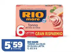 Il Punto Sigma Rio mare Tonno all'olio di oliva offerta